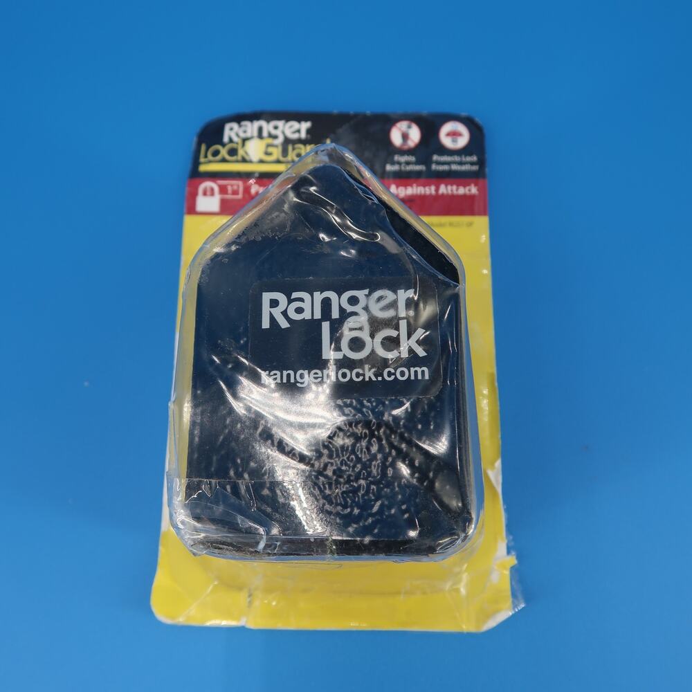 Ranger Lock RGST-OP Padlock Guard Hardened Steel Fits Most 15/16"- 1 3/16" Locks